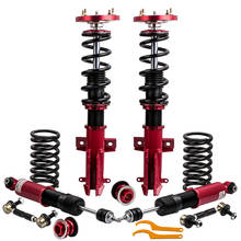 24 absorventes do coilover do amortecedor das maneiras para choques ajustáveis do amortecedor da altura de ford mustang 2005-2014 2024 - compre barato