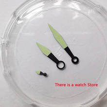 Reloj luminoso verde que se ajusta a las manos ETA 6497,6498 ST36, relojes de movimiento bobinado a mano 2024 - compra barato