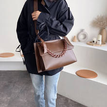 Модная вместительная женская сумка через плечо из искусственной кожи высокого качества, женские ручные сумки, дизайнерские женские сумки-мессенджеры 2024 - купить недорого