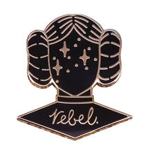 Princess Leia  Enamel Pin Girl Power Badge Women Gift Pop Culture Accessories 2024 - buy cheap