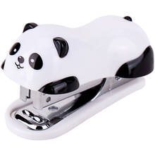 Mini Panda Stapler Set 1000pc Staple Cartoon Office School Supplies Staionery Paper Clip Binding Binder Book Sewer 2024 - buy cheap