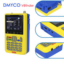 DMYCO V8 Finder DVB-S2 DVB-S FTA Digital Satellite SatFinder Meter HD Satellite Finder Tool TFT LCD Sat Finder lnb Signal Meter 2024 - buy cheap