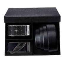 Men Belt Genuine Leather Automatic Buckle Belt Luxury Brand New Designer Belt Set Trouser Strap Gift For Dad Brother Male 2024 - buy cheap