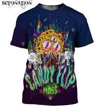 Hippie psychedelic men/women New fashion cool 3D printed t-shirts casual Harajuku style tshirt streetwear tops 2024 - buy cheap