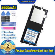 Losoncoer-bateria para notebook, c12n1419 c12pmch, 8600mah, para notebook asus, notebook (t100 chi), 10.1 segundo, t100 chi, t100chi 0b200-01300100 2024 - compre barato