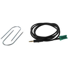 Adaptador auxiliar de Radio MP3 para coche, conector de entrada Aux, Cable de plomo con teclas de Radio para Renault 2005-2011, Clio, Megane, Laguna Modus 2024 - compra barato