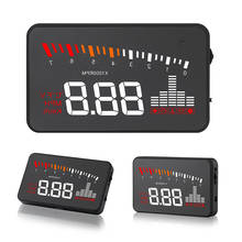 Pantalla Digital OBD 2 para coche, indicador de temperatura de consumo de combustible de velocidad, pantalla frontal de coche, proyector de velocidad Digital, alarma de seguridad 2024 - compra barato