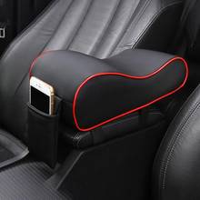 Universal Faux Leather Car Center Console Arm Rest Seat Box Pad Cushion Handrail Car Interior Accessories Boutique 2024 - buy cheap