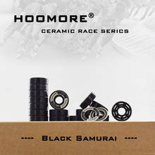 Rolamento de velocidade para competição, rolamento de velocidade preto de cerâmica 7 bolas si3n4 608rs, 16 peças de óxido samurai preto 2024 - compre barato