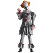 Костюм на Хэллоуин Snailify для взрослых, костюм пеннивайза из фильма It: глава 2, клоун для косплея, костюм убийцы, маска Стивена Кинга 2024 - купить недорого