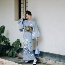 Disfraz tradicional de Kimono japonés para mujer, traje de Yukata para Cosplay japonés, FF2338 2024 - compra barato