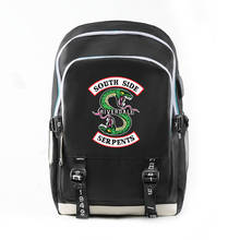 TV Riverdale Season 5 SOUTH SIDE Boys Girls Teenager Schoolbag Backpack Unisex Women Men Backpack Waterproof Travel Laptop Bag 2024 - buy cheap