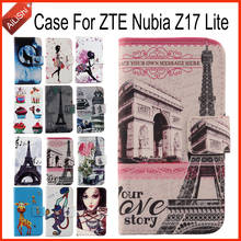 AiLiShi чехол для ZTE Nubia Z17 Lite Роскошный кожаный флип-чехол Nubia Z17 Lite ZTE эксклюзивный 100% специальный чехол для телефона + отслеживание 2024 - купить недорого