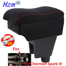 Para chevrolet spark iii caixa de apoio braço 2011 2012 aveo t200 acessórios do carro caixa de armazenamento interior 2024 - compre barato