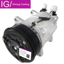 For Auto AC Compressor TM16 TM15 Air Conditioning Compressor With Pulley 12V 24V AS YOUR REQUEST 2024 - buy cheap