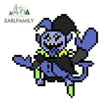 EARLFAMILY 13 см x 12,7 см для пикселей, персонализированные наклейки Jevil Sprite «сделай сам» для мотоцикла, автомобиля, Стайлинг, пользовательский принт, водонепроницаемая наклейка 2024 - купить недорого