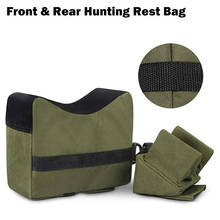 Tactical Sniper Shooting Gun Rest Bag Set Front & Rear Rifle Target Bench Unfilled Stand Support Sandbag Hunting Accessories Bag 2024 - buy cheap