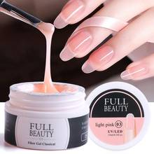 15ml Quick Building Gel for Nail Extension Acrylic White Clear UV Builder Gel Manicure Nail Art Prolong Forms Tips Professionals 2024 - buy cheap