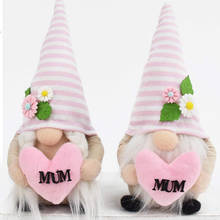 Boneca engraçada sem rosto, boneca de pelúcia enfeite de miniaturas para decoração de casa, presente para o dia das mães 2024 - compre barato