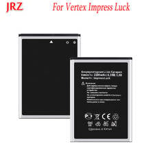 JRZ For Vertex Impress Luck Battery 2200mAh High Quality Mobile Phone Replacement Backup Batteria For Vertex Impress Luck 2024 - buy cheap