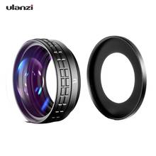 Ulanzi-lente gran angular 2 en 1 para cámara Sony ZV1/RX100M7, accesorio con adaptador de montaje, 18mm, WL-1, 10X, Macro 2024 - compra barato