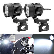 Luz LED antiniebla auxiliar para motocicleta, Faro de conducción de seguridad para BMW R1200GS, F800GS, ADV, F700GS, F650GS, K1600, 40W, E9 Mark 2024 - compra barato