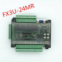 Placa de control industrial PLC, FX3U-24MR, alta velocidad, con funda, comunicación 485 2024 - compra barato