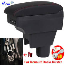 Armrest For Renault Dacia Duster Arm Rest Dual Layer Central Store Content Box USB Charging Car-styling Decoration Accessories 2024 - buy cheap