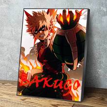 Canvas Bakugou Anime Japan Pictures Angry Fight Home Decoration Paintings Poster HD Prints Wall Art Modular Living Room framed 2024 - buy cheap