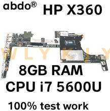 DA0Y0DMBAF0 para HP X360 G1 13-4000 notebook motherboard 808445-601 808445-501 808445-001 CPU i7 5600U / 5500U 8G 100% trabalho de teste 2024 - compre barato