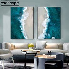 Sea Wall Painting Ocean Art Print Nordic Poster Beach Canvas Picture Landscape Wall Art Prints Modern Living Room Decoration 2024 - buy cheap