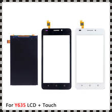 New High Quality 5.0'' For Huawei Ascend Y635 Lcd Display With Touch Screen Digitizer Sensor 2024 - buy cheap