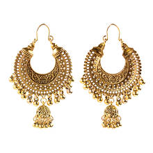 LosoDo earings fashion indian jewelry European and American hot-selling ethnic style earrings retro bell earrings for women 2024 - buy cheap