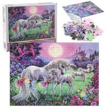 Jigsaw Puzzles 1000 Pieces Unicorn Puzzle Jigsaw Parper Puzzle Adults Children Educational Toys Gifts 2024 - buy cheap