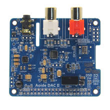 Raspberry pi dac ii es9018k2m dsd placa de expansão áudio placa som para raspberry pi 4 modelo b 2024 - compre barato