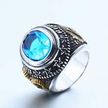 Мужское кольцо из нержавеющей стали в стиле масонского панка 2024 - купить недорого