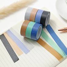 10m Basic Grid Masking Washi Tape DIY Scrapbooking Stickers Stationery Journal Diary Masking Tapes Decorate Decals 2024 - buy cheap