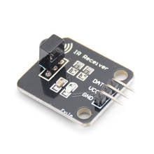 Módulo Detector de interruptor de 38KHz, sensores receptores IR, placas transductor infrarrojo, receptor IR de 38KHz para Arduino 2024 - compra barato