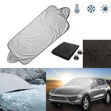146 x 70cm Car Windscreen Cover Heat Sun Shade Anti Snow Frost Ice Shield Dust Protector 2024 - buy cheap