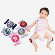 MAYA STEPAN 1 Pair Kids Non Slip Crawling Elbow Infants Baby Accessories Cartoon Knee Pads Protector Safety Kneepad Leg Warmer 2024 - buy cheap