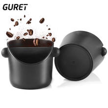GURET Coffee Knock Box Shock-absorbent Espresso Waste Bin With Handle Coffee Grounds Container Coffee Grind Knock Box Residue 2024 - buy cheap