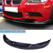 Parachoques delantero de fibra de carbono, alerón de barbilla para BMW E92, E93, M3, 2007-2012, estilo de coche 2024 - compra barato