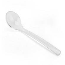 Kitchen Tableware Children Condiment Sugar Spice Ice Cream Spoon Mini Acrylic Spoons Transparent Dessert Spoons 5 Pcs/set 2024 - buy cheap