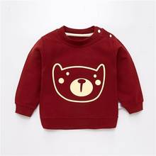 Baby Boys Sweatshirt Hoodies Cartoon Bear Girl Baby Infant Clothing Newborn Long Sleeve Tops Sweat Shirts Toddler Hoodie 2024 - buy cheap