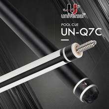 Universal UN-Q7C Billiard Pool Cue 12.5mm Black KAMUI Tip 3*8/10 Joint Handmade Tecnologia Maple Shaft Professional Stick Kit 2024 - buy cheap