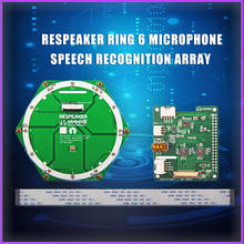 Кольцо для распознавания речи микрофона Raspberry Pi 4 Module B, устройство для распознавания речи для Raspberry pi zero/3B +/3B +/4B 2024 - купить недорого