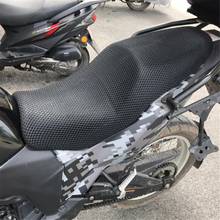 Capa de proteção para motocicleta de kawasaki versys-x 300, tampa de malha 3d para banco traseiro de automóvel, acessórios versys x 300 x300 2017 2018 2019 2020 2024 - compre barato