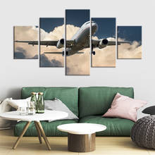 Painting on Canvas 5 Pcs rocket Aircraft Posters and Prints Wall Art Pictures Home Decor 2024 - buy cheap