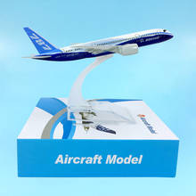 14CM 1:400 Scale B787-800 Model Toys Prototype Airlines Airbus Resin Aircraft Plane Airliner Display Collection Souvenir Display 2024 - buy cheap