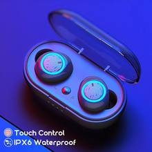 Bluetooth Earphone 5.0 TWS Wireless Stereo HiFi Earphones Sports Earbuds with Charge Box Earphone беспроводные наушники 2024 - buy cheap